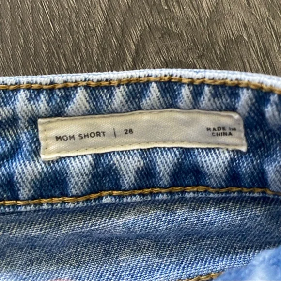 pacsun light wash mom shorts - Picture 4 of 4